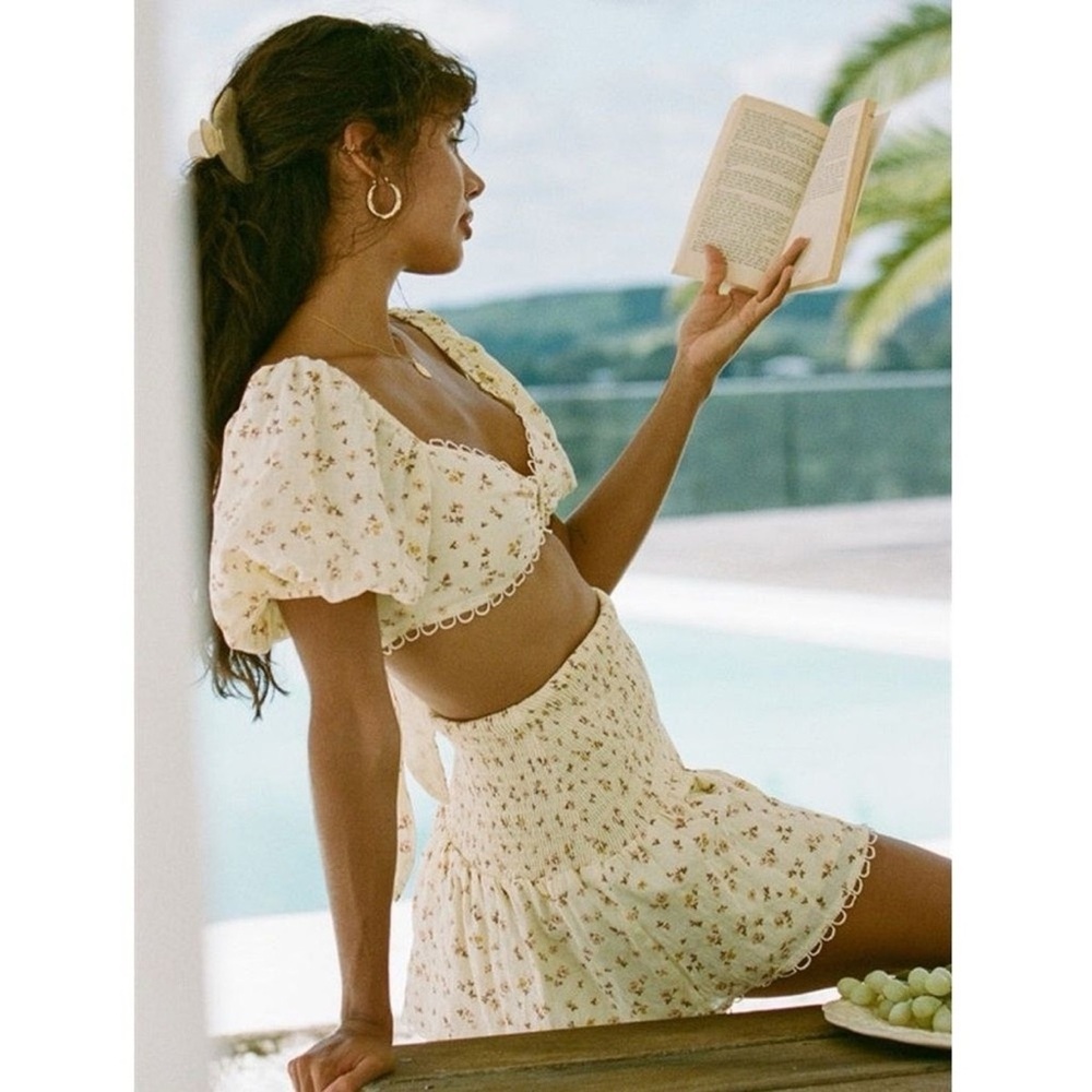 Sabo Skirt Lexa Dainty Floral Mini Skirt